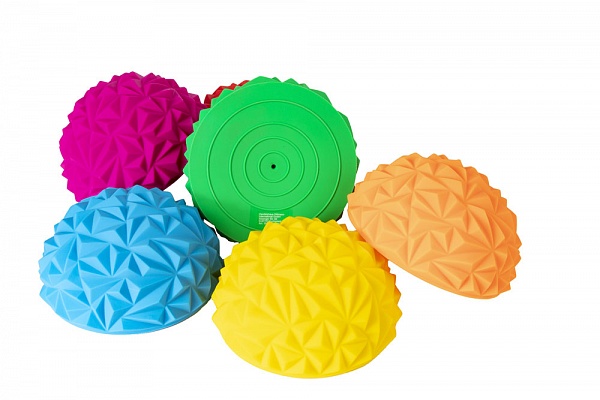 Заказать Теңгерімге арналған жарты шар жиынтығы Dittmann Balance hedgehog New Design, 6 шт. разных цветов