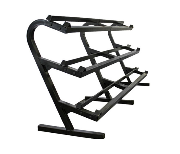 Заказать Үш деңгейлі алтыбұрышты гантельдерге арналған тұғыр 3-Tier Economy Dumbbell Rack