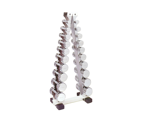 Заказать 10 жұпты хромдалған гантельдерге арналған тұғыр FOREMAN FM/SW0100