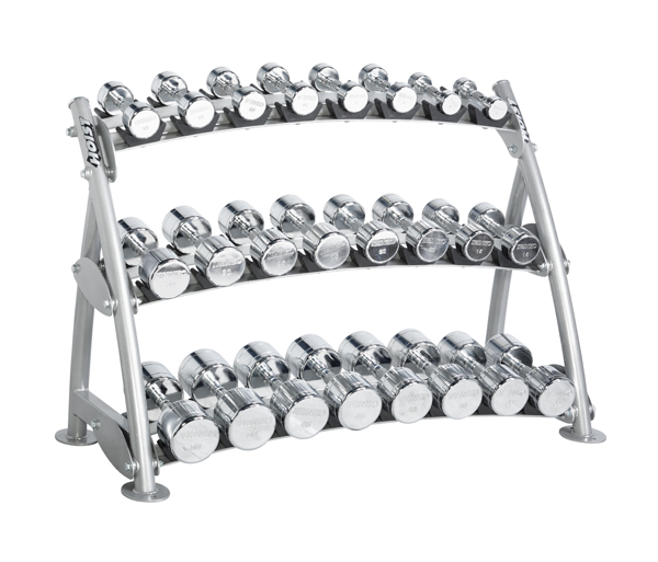 Заказать 12 жұпты хромдалған гантельдерге арналған тұғыр HOIST CF-3462-3